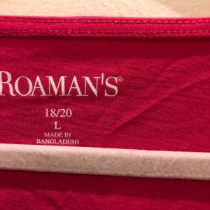 torrid Tops - Roaman’s - Bright Pink Lattice Sleeve Ultimate Tee torrid Tops - Roaman’s - Bright Pink Lattice Sleeve Ultimate Tee